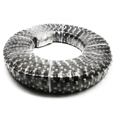 Colore personalizzato Diamond Wire Saw Rope per taglio bagnato Strumenti di taglio del calcestruzzo