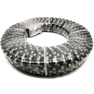 Colore personalizzato Diamond Wire Saw Rope per taglio bagnato Strumenti di taglio del calcestruzzo