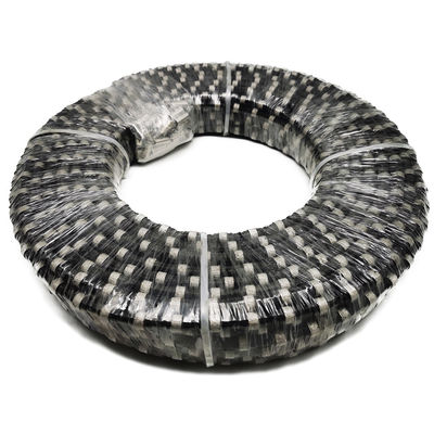 Colore personalizzato Diamond Wire Saw Rope per taglio bagnato Strumenti di taglio del calcestruzzo