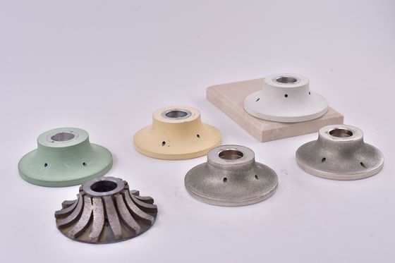 Colori personalizzati ruota di profilazione CNC per granito / marmo su set di materiale della macchina CNC