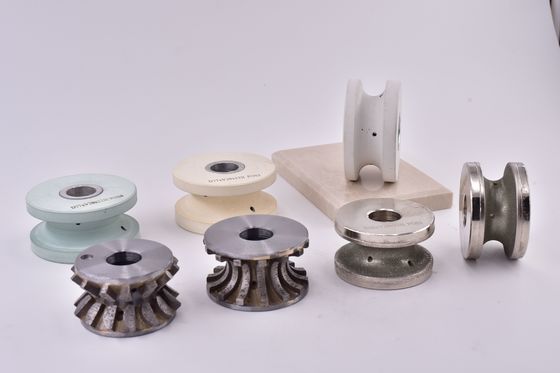 Colori personalizzati ruota di profilazione CNC per granito / marmo su set di materiale della macchina CNC