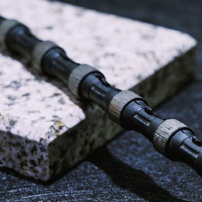 Seghe a filo di diamante a taglio rapido per marmo di granito e quarzo 5000 metri/settimana