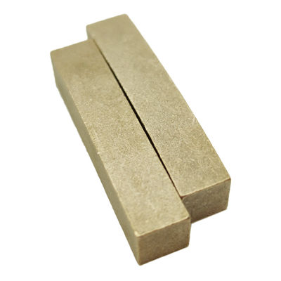 Taglio di marmo 40*8*8mm Segmento sandwich di diamanti con colore giallo in Messico