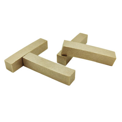Taglio di marmo 40*8*8mm Segmento sandwich di diamanti con colore giallo in Messico