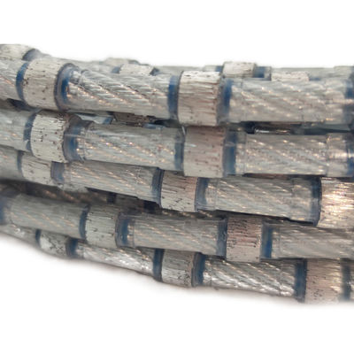 Arti manifatturiere sinterizzate D8.3mm seghe a filo di diamante per macchine di taglio di blocchi di pietra