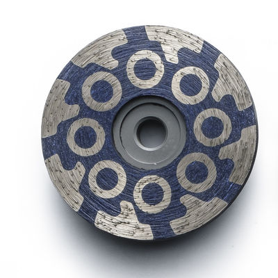 Lungo durata singolo tipo grezzo utensili di diamante rulli di tazza di macinazione con prestazioni stabili