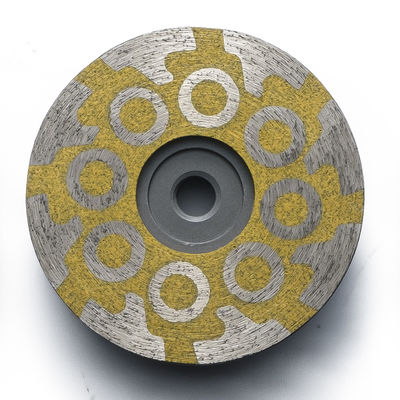 Lungo durata singolo tipo grezzo utensili di diamante rulli di tazza di macinazione con prestazioni stabili