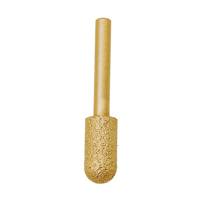 Granito marmo incisione di pietra di diamante router bit Grit 30 -60 bit brasati sotto vuoto