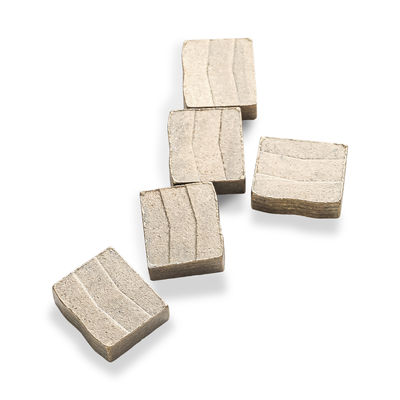 Segmento di diamanti di velocità per il taglio rapido 6,5 mm 5,5 mm punta di pietra di granito a lame multiple