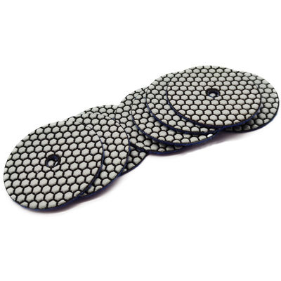 Pad per il rinnovamento del pavimento in cemento granito Flessibile strumento di lucidatura a secco con legame di resina di diamanti