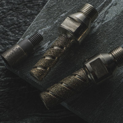 Strumenti di taglio per mulino Diamante Finger Bit Sink Wheel per la fresatura della pietra di granito marmo