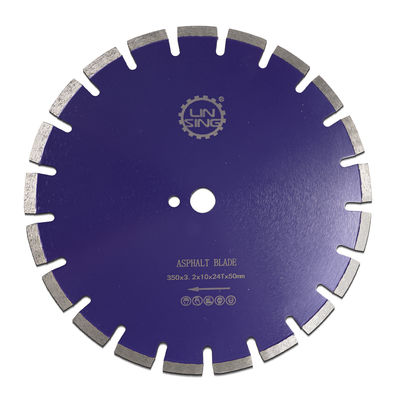 Linsing Diamond Segmented Wet Cutting Disk 14 pollici 350 mm Cerchio circolare per cemento e asfalto