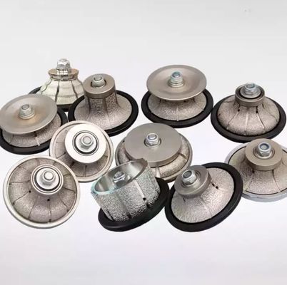 Metallo in polvere di diamante sinterizzato bit di router V30 B30 per la macinazione e la profilazione della pietra