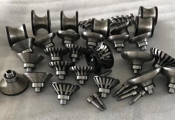 Metallo in polvere di diamante sinterizzato bit di router V30 B30 per la macinazione e la profilazione della pietra