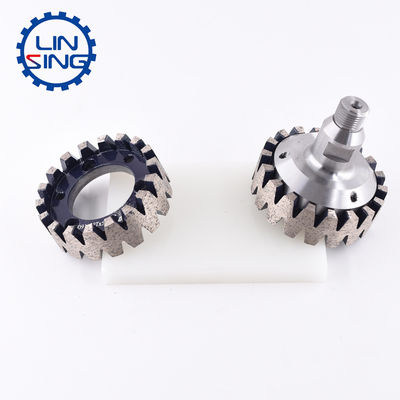 Calibrazione CNC Stubbing Diamond Milling Grinding Wheel per Granito Marmo Quarzo 50mm di diametro