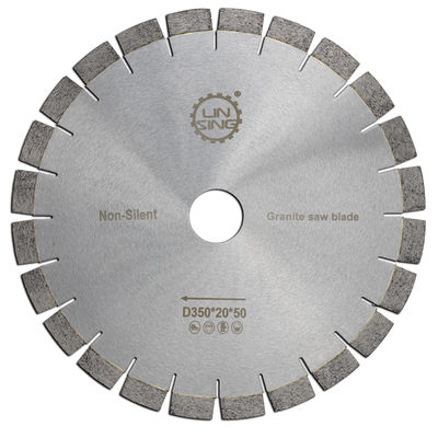 Sinterizzato D400mm Segmentato denti corti Lama di seghe di diamanti per il taglio di granito durevole