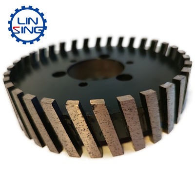 Flessibile e resistente ruota CNC a segmento di diamante a turbo di 86 mm ruota