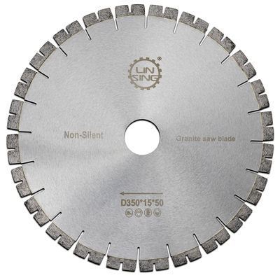 Sinterizzato D400mm Segmentato denti corti Lama di seghe di diamanti per il taglio di granito durevole