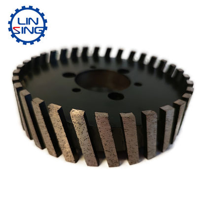 Flessibile e resistente ruota CNC a segmento di diamante a turbo di 86 mm ruota