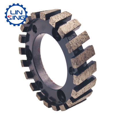 D50/86/100mm Pietra superficie di macinatura e fresatura Segmento ferro nucleo CNC Stubbing Wheel