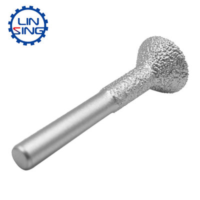 TiAIN Coating Vacuum Brazed Diamond Carver per la macchina di incisione in pietra CNC