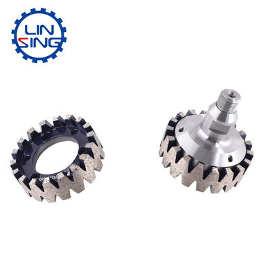 50 mm utensile di diamanti in granito blu ruota di stampaggio CNC per lucidare e macinare il marmo