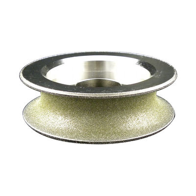 64-134 mm Long Life span Stone Block Profiling Tools CNC Vacuum Drazed Diamond Grinding Wheel per la profilazione