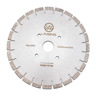 Lametta di seghe di diamanti D350mm personalizzata per il taglio di lastre di pietra