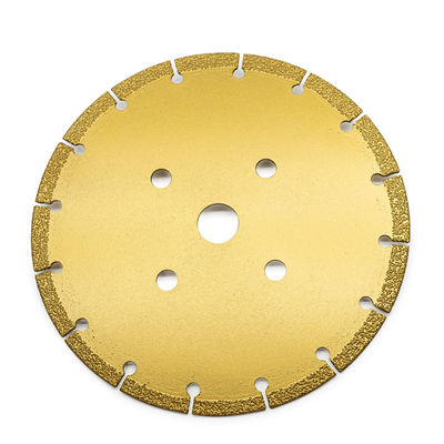 OBM supporto personalizzato utensili di diamanti disco di taglio di diamanti vuoto brasato lame di seghe di diamanti per granito