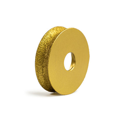 Lavoratore a vuoto con filo di pietra brazzato per profilo di diamante ruota di rottura 64-134 mm polvere di metallo