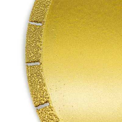 OBM supporto personalizzato utensili di diamanti disco di taglio di diamanti vuoto brasato lame di seghe di diamanti per granito