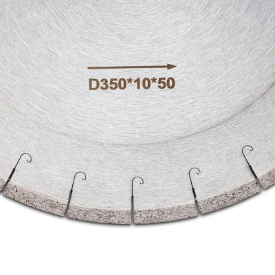 Lametta di seghe di diamanti ad alta frequenza D350mm per tagliare il marmo di Dekton in modo efficiente