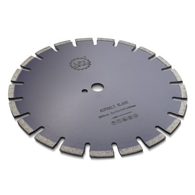 10 mm Larghezza della lama D350 mm Lama di segatura circolare di diamanti per taglio liscio e preciso dell'asfalto
