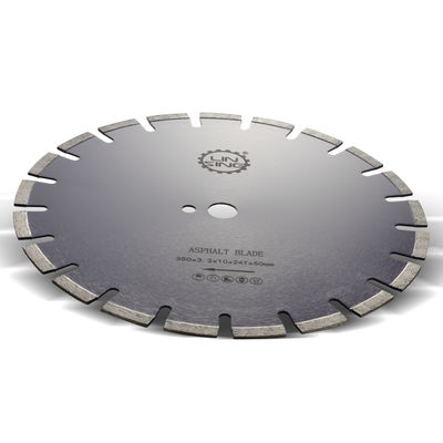 10 mm Larghezza della lama D350 mm Lama di segatura circolare di diamanti per taglio liscio e preciso dell'asfalto