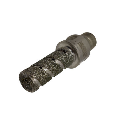 Perforazione senza sforzo di piastrelle di porcellana con metallo e diamanti elettroplatazione Finger Bit
