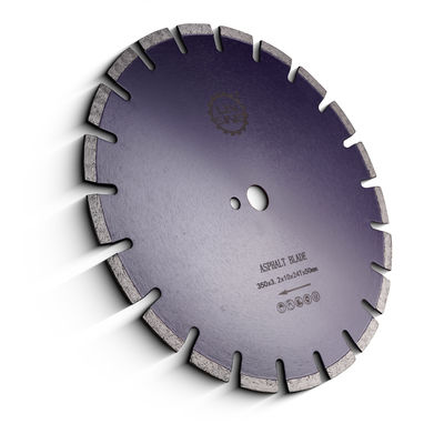 10 mm Larghezza della lama D350 mm Lama di segatura circolare di diamanti per taglio liscio e preciso dell'asfalto