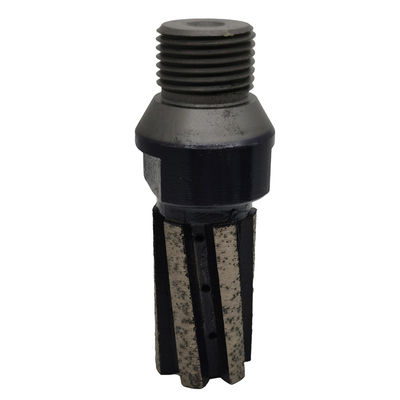 Rivestimento TiCN D24MM Finger di sinterizzazione/bit di fresatura di diamanti per granito per ruote di lavandino in pietra