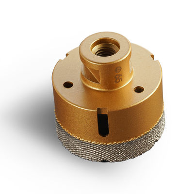 Supporto OEM Customized M14 Vacuum Drazed Diamond Core Drill Bit per il taglio del calcestruzzo