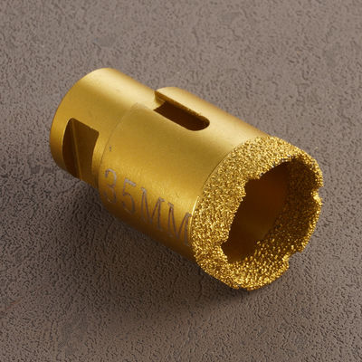 Supporto OEM Customized M14 Vacuum Drazed Diamond Core Drill Bit per il taglio del calcestruzzo