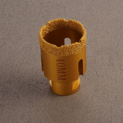 Perforazione del nucleo di diamante per pietra dura Piastrella Marmo Granito Strumenti di perforazione in roccia