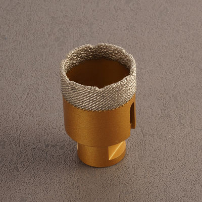 Perforazione del nucleo di diamante per pietra dura Piastrella Marmo Granito Strumenti di perforazione in roccia