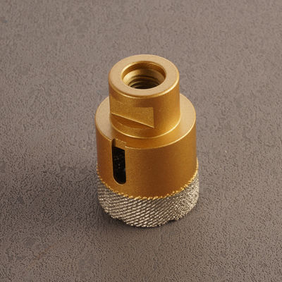Perforazione del nucleo di diamante per pietra dura Piastrella Marmo Granito Strumenti di perforazione in roccia