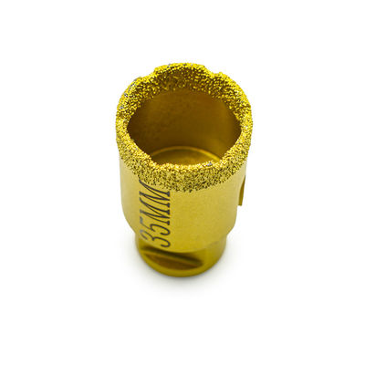 Perforazione a vuoto di core di diamante brasato per pietra dura piastrella marmo granito secco o bagnato