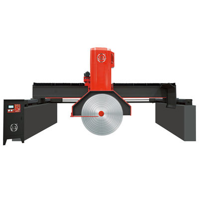 Linsing quattro post guida Multi lame Bridge Saw Machine per il taglio di blocchi di granito