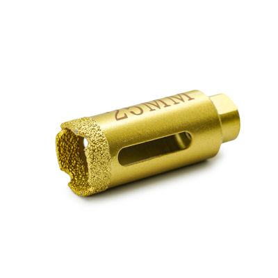 OBM Support Linsing Diamond Vacuum Brazed Dry Drilling Core Bits per cemento granito