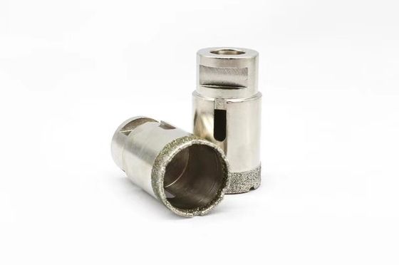 6 mm Diamanti brazzati a vuoto per la trivellazione di marmo velocità di alimentazione 24-48 "per minuto