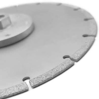 Disco di taglio di diamanti da 230 mm Lama a seghe brasata a vuoto per il taglio di piastrelle di marmo metallico