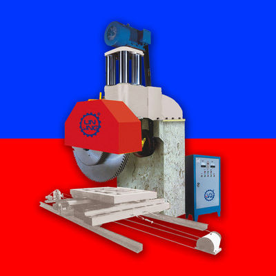 Macchina di taglio di pietra a braccio singolo a lame multiple per blocchi di granito nelle macchine per la pietra rossa