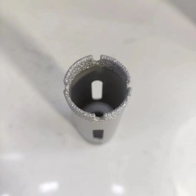 35 mm M14 Diamant Bit per trivellazione a secco Segmentata porcellana Dekton su base in acciaio nero