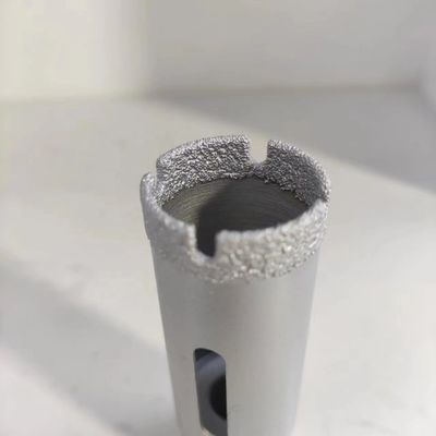 35 mm M14 Diamant Bit per trivellazione a secco Segmentata porcellana Dekton su base in acciaio nero